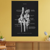 Toile Joints genou Anatomie Art (Insitu(Salon))