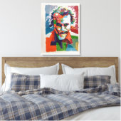 Toile Joker peint à la main par Mark Elsen (Insitu(Chambre))