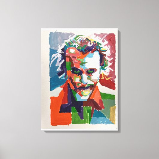 Toile Joker peint à la main par Mark Elsen (Recto)