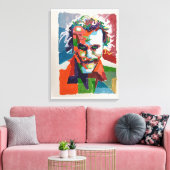 Toile Joker peint à la main par Mark Elsen (Insitu(Salon))