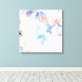 Toile Joli Abstrait Pastels Watercolor Art (Insitu (Plancher de Bois))
