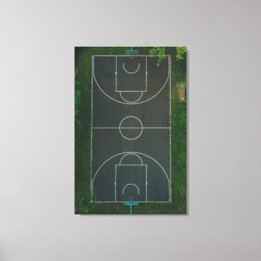 Toile Joli basket-ball (Recto)