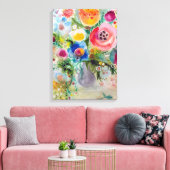 Toile Joli bouquet (Insitu(Salon))