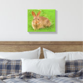 Toile Joli Bunny Nibbling Fairway Greens (Insitu(Chambre))