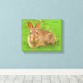 Toile Joli Bunny Nibbling Fairway Greens (Insitu (Plancher de Bois))