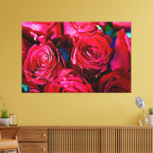 Toile Joli Ensemble De Roses Rouges (Insitu(Salon))