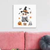 Toile Joli fantôme d'Halloween (Insitu(Salon))