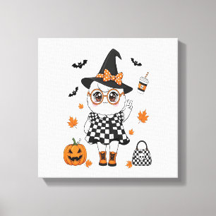 Toile Joli fantôme d'Halloween