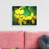 Toile Joli Fleur sauvage Jaune (Insitu(Salon))