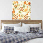 Toile Joli modèle floral moderne (Insitu(Chambre))