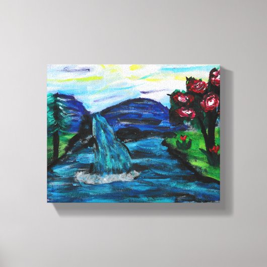 Toile Joli paysage (Recto)