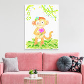 Toile Joli petit singe (Insitu(Salon))