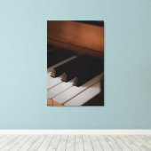 Toile Joli piano (Insitu (Plancher de Bois))