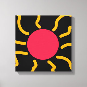 Toile Joli soleil