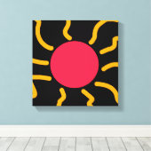 Toile Joli soleil (Insitu (Plancher de Bois))