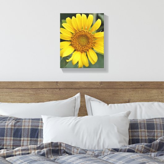 Toile Joli tournesol jaune soleil 8" x 10" (Insitu(Chambre))