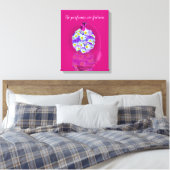 Toile Joli vaporisateur Pansy (Insitu(Chambre))