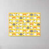 Toile Joli visage de chat orange (Recto)