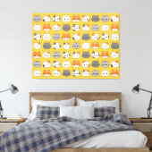 Toile Joli visage de chat orange (Insitu(Chambre))