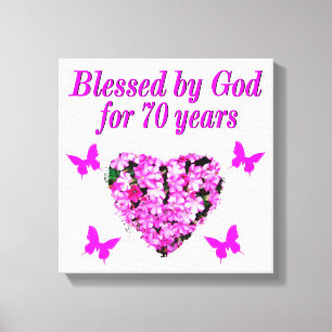 TOILE JOLIE 70E ROSE FLORALE CONCEPTION ANNIVERSAIRE