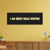 Toile Jolie conception d'oeuvres d'art "Great Deals Hunt (Insitu(Salon))