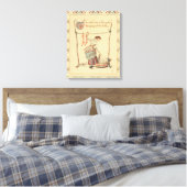Toile Jolie Dame Vintage (Insitu(Chambre))