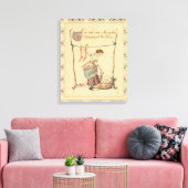 Toile Jolie Dame Vintage (Insitu(Salon))