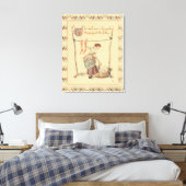 Toile Jolie Dame Vintage (Insitu(Chambre))