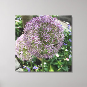 Toile Jolie Fleurs violettes New York City NYC Photo