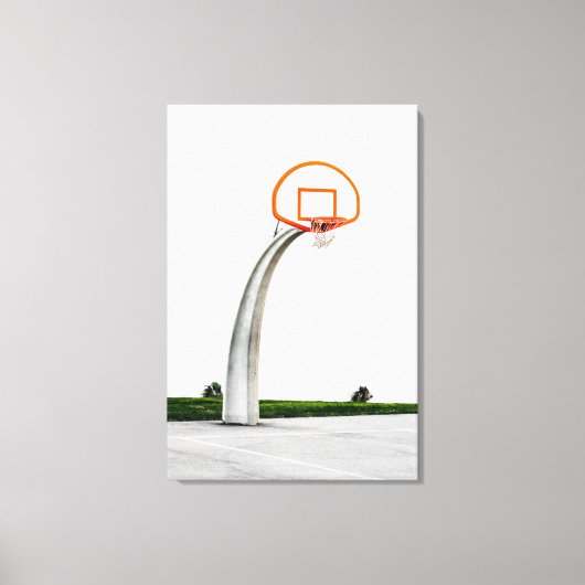 Toile Jolie oeuvre de basket-ball (Recto)