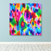 Toile Jolie peinture abstraite colorée (Insitu (Plancher de Bois))