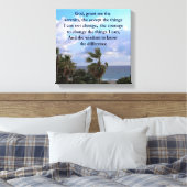 TOILE JOLIE SÉRÉNITÉ PRIÈRE PALMIER ARBRE PHOTO CONCEPTI (Insitu(Chambre))