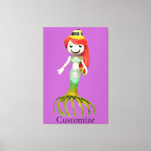 Toile Jolie sorcière de sirène Déplaisante Thunder_Cove