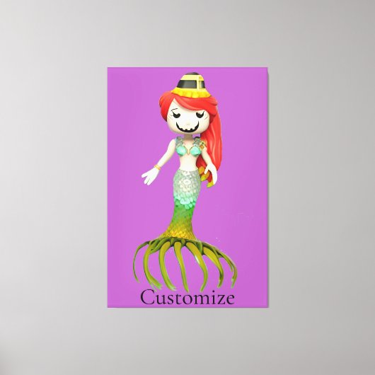 Toile Jolie sorcière de sirène Déplaisante Thunder_Cove (Recto)