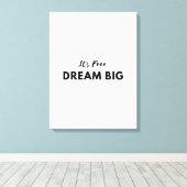 Toile Jolies citations murales (Insitu (Plancher de Bois))