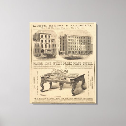 Toile Jones, White et McCurdy's Dental Depots (Recto)