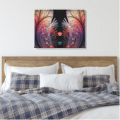 Toile Jonglage Abstrait Imaginaire moderne Fractal Tript (Insitu(Chambre))