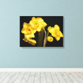 Toile Jonquil Flowers Imprimer (Insitu (Plancher de Bois))
