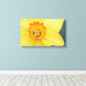 Toile jonquille jaune Imprimer (Insitu (Plancher de Bois))