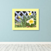 Toile Jonquilles Jaunes #2 (Insitu (Plancher de Bois))