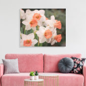 Toile Jonquilles pêche (Insitu(Salon))