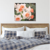 Toile Jonquilles pêche (Insitu(Chambre))