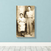 Toile Jose & Maria Guerrero (Insitu (Plancher de Bois))