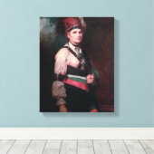 Toile Joseph Brant, chef des Mohawks, 1742-1807 (Insitu (Plancher de Bois))