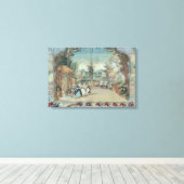 Toile Joseph Haydn lors de la première représentation de (Insitu (Plancher de Bois))