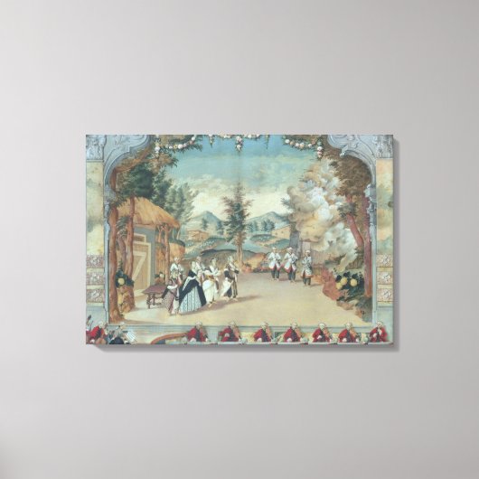 Toile Joseph Haydn lors de la première représentation de (Recto)