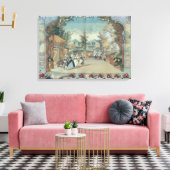 Toile Joseph Haydn lors de la première représentation de (Insitu(Salon))