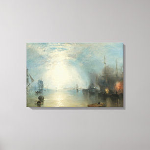 Toile Joseph Mallord William Turner - soulèvement de