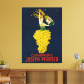 Toile Joseph Perrier Champagne Poster promotionnel (Insitu(Salon))