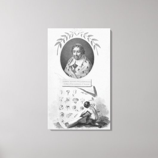 Toile Joseph Pitton de Tournefort (Recto)